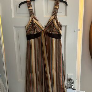 Striped Multicolor Dress